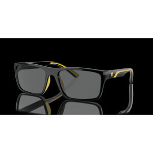 Scuderia Ferrari FZ6003U 50187 Shiny Black/Dark Grey Lens 59mm Men's Sunglasses